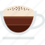 marocchino, coffee, espresso, mug, cafe, food, drink, cappuccino 
