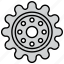 cog, cogwheel, gear, mechanism, wheel, preferences, settings 