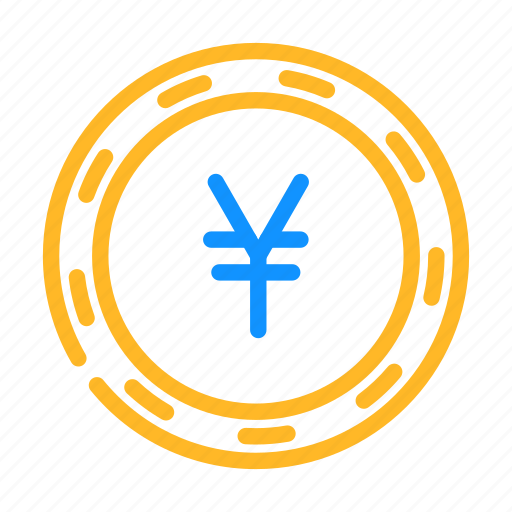 Jpy, coin, money, business, finance, currency icon - Download on Iconfinder