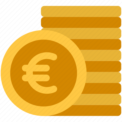 Euro, coin, cash, business, money, bitcoin, currency icon - Download on Iconfinder