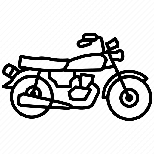 Bike, motorcycle, ride, transport, vehicle icon - Download on Iconfinder