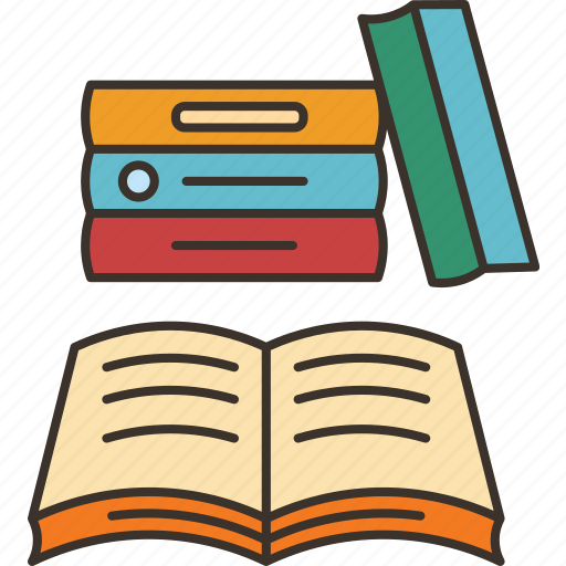 Books, study, literature, library, learning icon - Download on Iconfinder