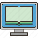 electronic, book, reading, online, learning