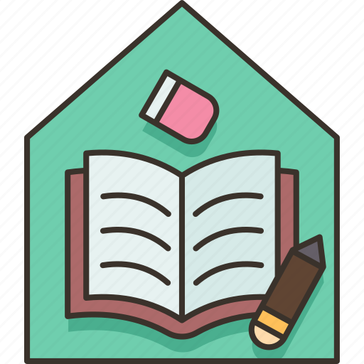 Homework, study, booklet, education, class icon - Download on Iconfinder