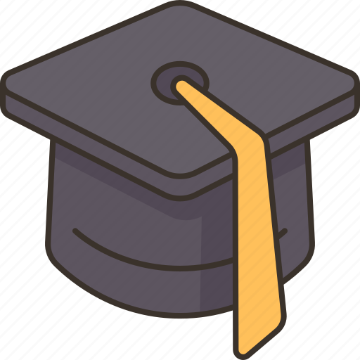 Mortarboard, education, graduation, academy, ceremony icon - Download on Iconfinder