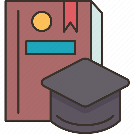 Thesis, graduation, university, education, academic icon - Download on Iconfinder