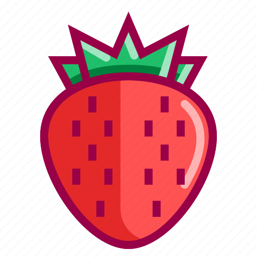 Fruit, fruits, juice, red, strawberry, tropico icon - Download on Iconfinder