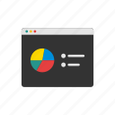 chart, color, statistic, web, windows 