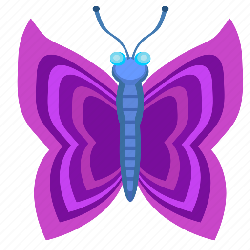 Butterfly, insect, violet, wings icon - Download on Iconfinder