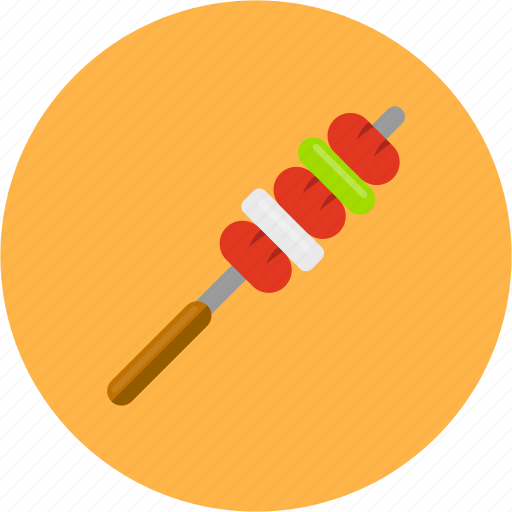 Barbecue, camping, cook, grilled, onion, sausage icon - Download on Iconfinder
