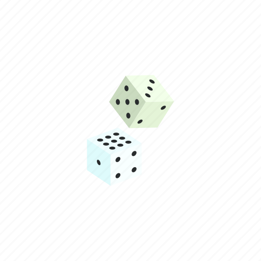 Casino, dice, isometric, play icon - Download on Iconfinder