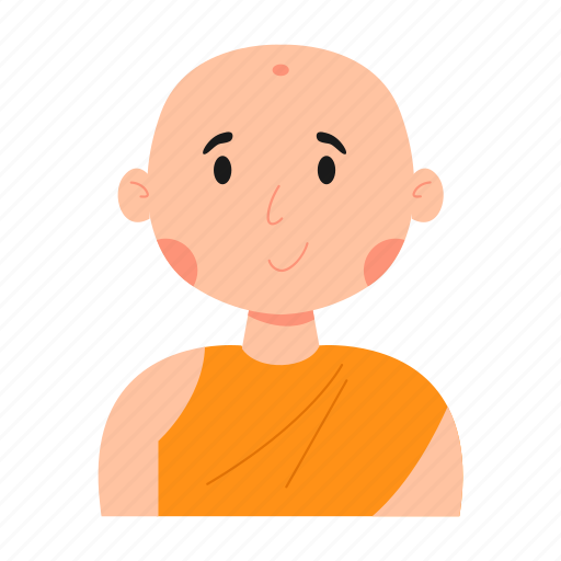 Buddhist, boy, religion, people, avatar, user, profile icon - Download on Iconfinder