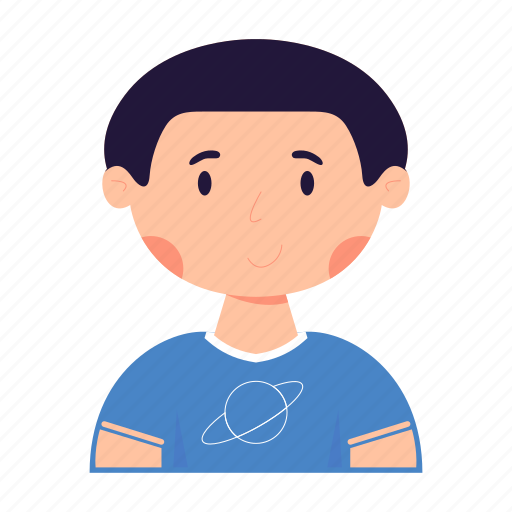 Cute, boy, colorful, people, avatar, man, profile icon - Download on Iconfinder