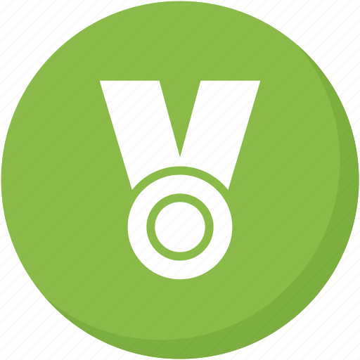 Green, medal, olympics, winner icon - Download on Iconfinder