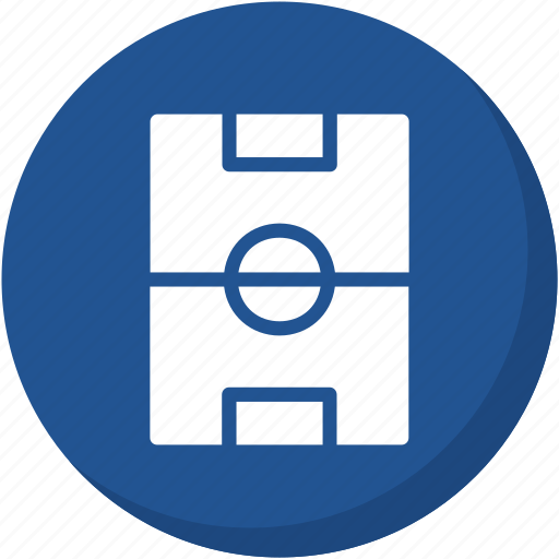 Darkblue, soccer, sports, square, play, game, sport icon - Download on Iconfinder
