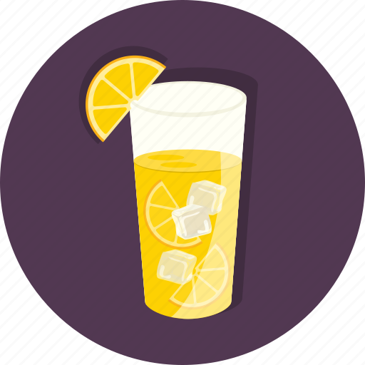 Cubes, drinks, food, ice, lemon, orange, refreshing icon - Download on Iconfinder