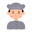chef, avatar, colorful, restaurant, profile, cooking, profession 