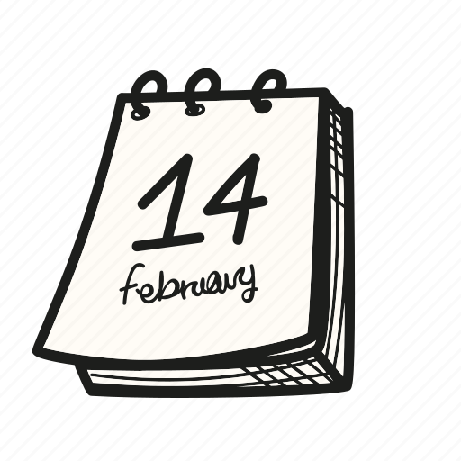 Calendar, date, schedule, valentine icon - Download on Iconfinder