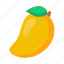 tropical, mango, fruit 