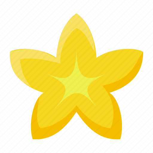 Starfruit, organic, fruit icon - Download on Iconfinder