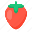 strawberry, sweet, fruit 