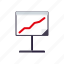 business, flip chart, graph, increase, office, presentation 