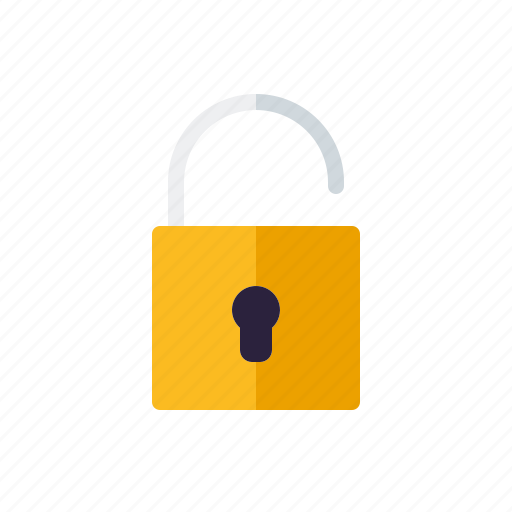 Business, insecure, lock, office, open, padlock, security icon - Download on Iconfinder