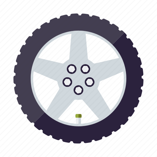 Automotive, car, parts, rim, tire, transport, wheel icon - Download on Iconfinder