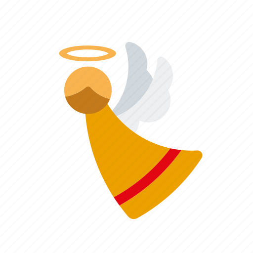 Angel, christmas, figure, holidays, season, winged, winter icon - Download on Iconfinder