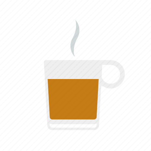 Beverage, drink, glass, hot, steam, tea icon - Download on Iconfinder