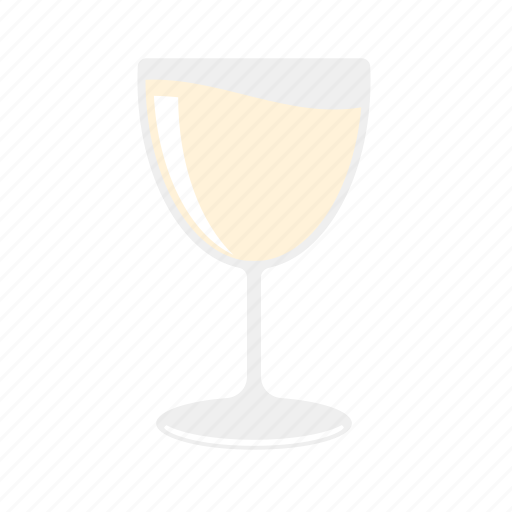 Alcohol, beverage, drink, glass, white, wine icon - Download on Iconfinder