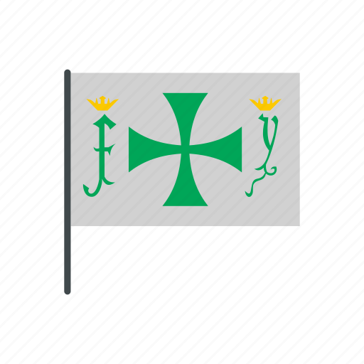 Columbus, cross, day, discovery, flag, ocean, sea icon - Download on Iconfinder