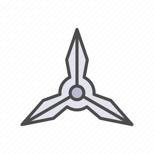 Assassin, assassination, battle, japanese, shuriken, spinning, weapon icon - Download on Iconfinder