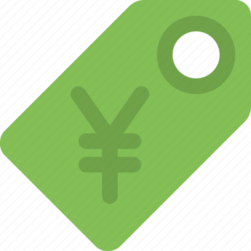 Label, price, price tag, tag, yen, currency, price label icon - Download on Iconfinder