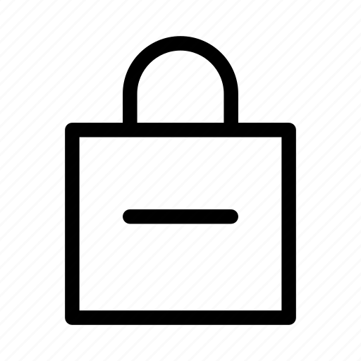 Bag, remove, commerce, market, shop, supermarket icon - Download on Iconfinder