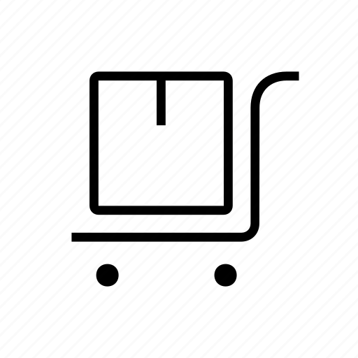 Commerce, delivery, package, trolly icon - Download on Iconfinder