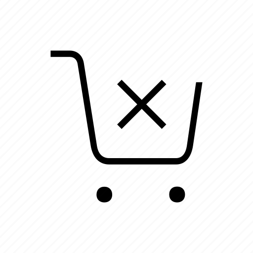 Cart, commerce, cross, remove, shopping icon - Download on Iconfinder