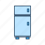 freezer, refrigerator, electronics 