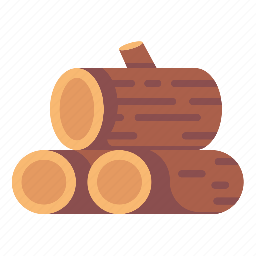 Wood, wood logs, timber logs, cutted trees, deforestation icon - Download on Iconfinder