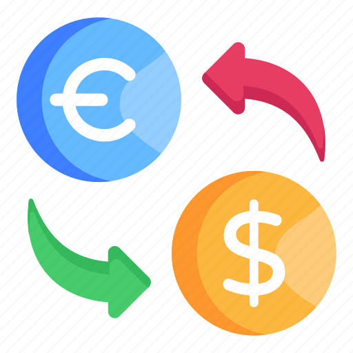 Currency exchange, cash exchange, currency converter, dollar exchange, money exchange icon - Download on Iconfinder