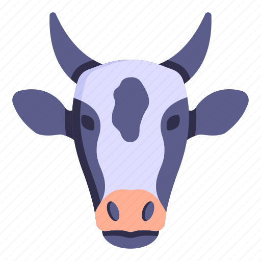Cattle, cow, animal, cow head, dairy icon - Download on Iconfinder