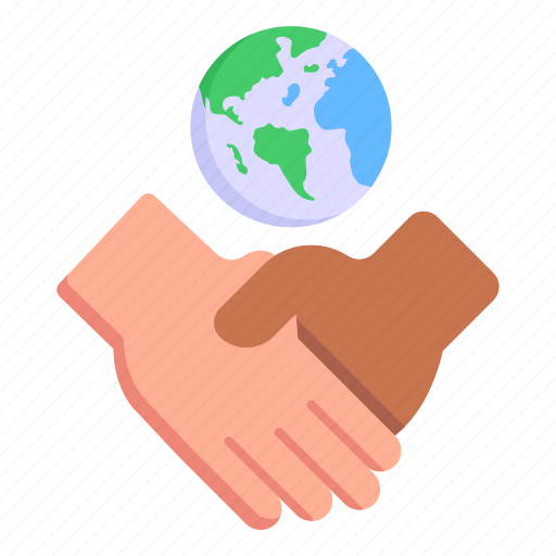 Handshake, global partnership, global agreement, worldwide partnership, international partnership icon - Download on Iconfinder