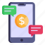 messages, chat, finance, business chat, financial chat 