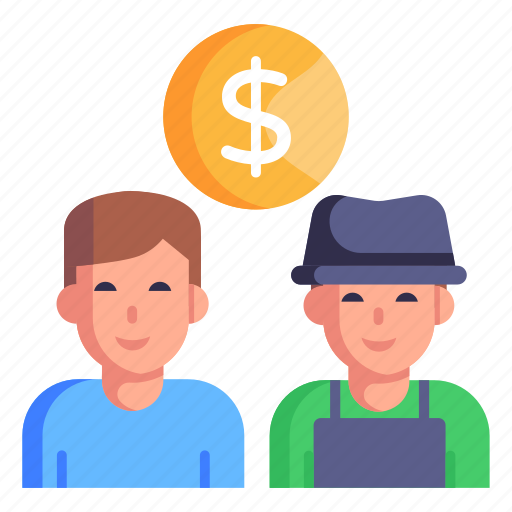Remuneration, wages, farmer, investors, shareholders icon - Download on Iconfinder