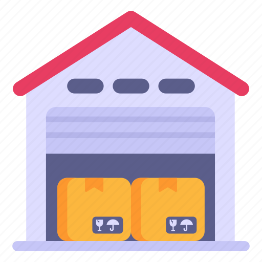 Storehouse, warehouse, depository, parcels, depot icon - Download on Iconfinder