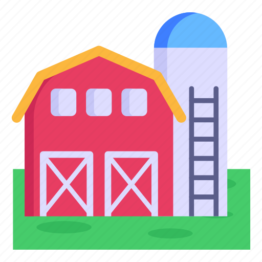 Industrial plant, silo, warehouse, barn, architecture icon - Download on Iconfinder