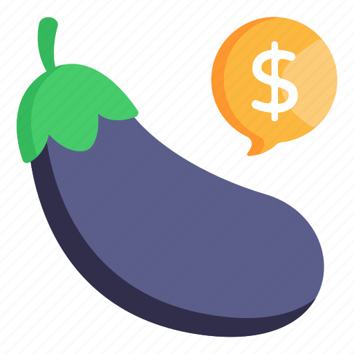 Vegetable price, eggplant price, vegetable, veggie, food icon - Download on Iconfinder