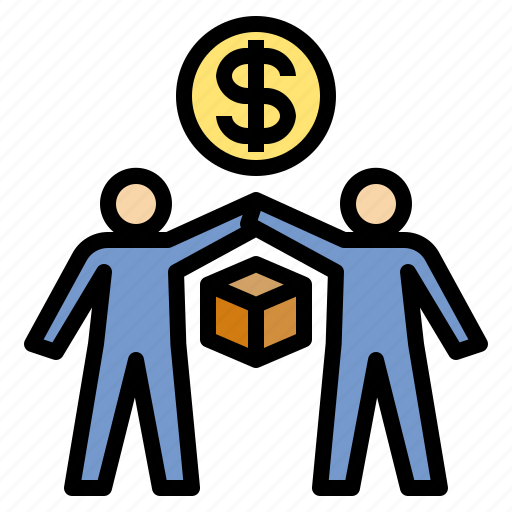 Exchange, goods, money, partner, trading icon - Download on Iconfinder