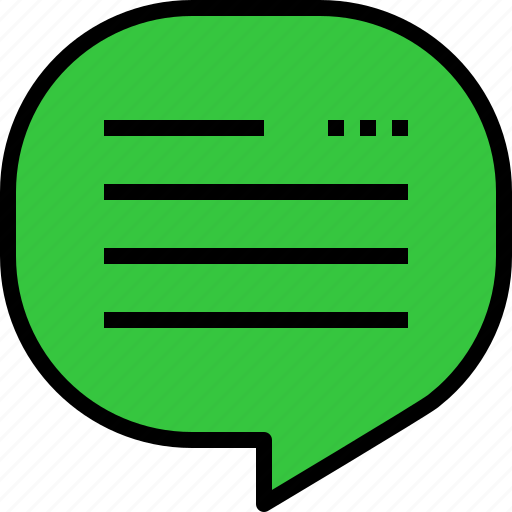Bubble, communication, speech, talk icon - Download on Iconfinder