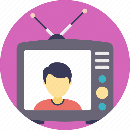 Antenna tv, retro tv, tv, tv set, vintage tv icon - Download on Iconfinder